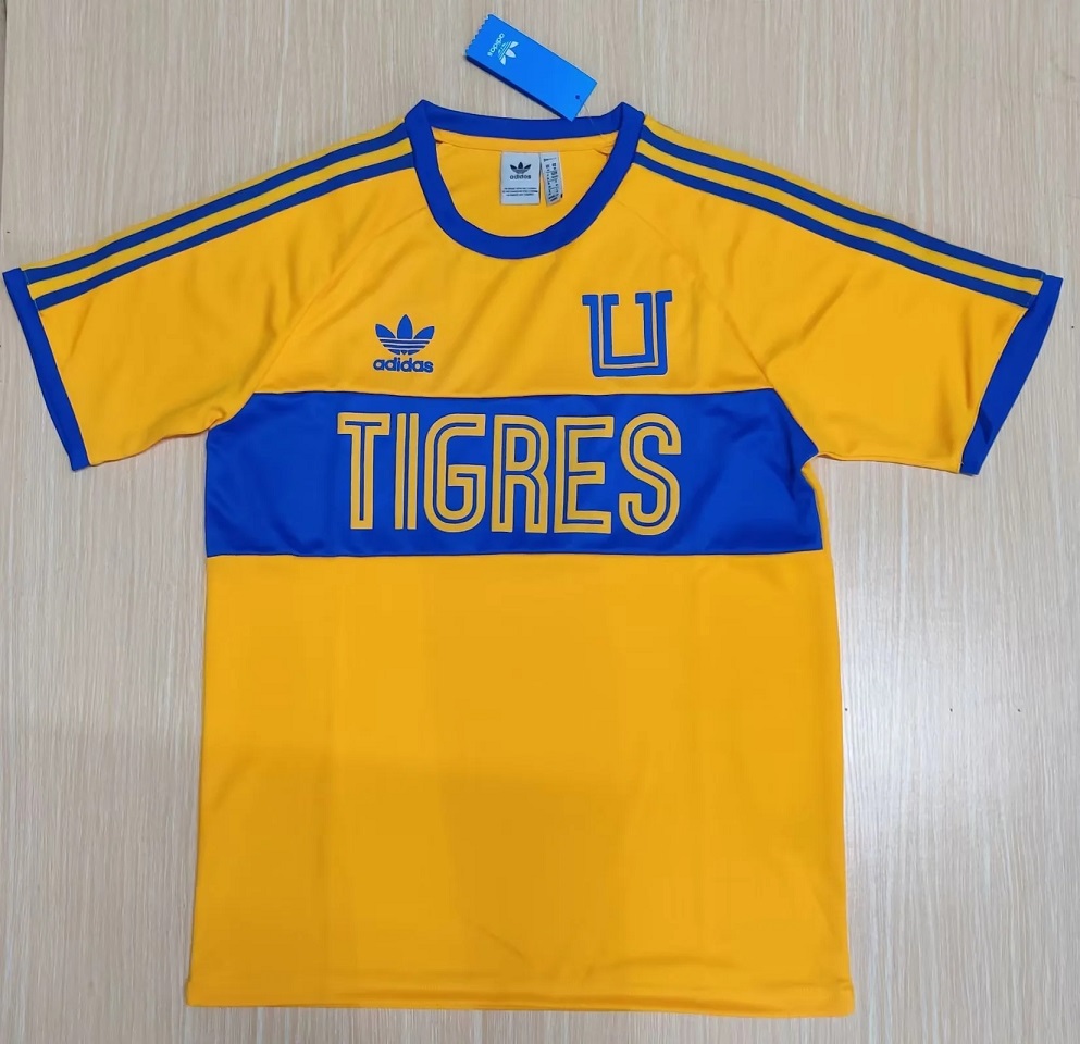 AAA Quality Tigres UANL 23/24 Special Retro Yellow Soccer Jersey